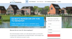 Desktop Screenshot of dehuizenopkoper.nl